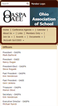 Mobile Screenshot of oaspa-oaee.org